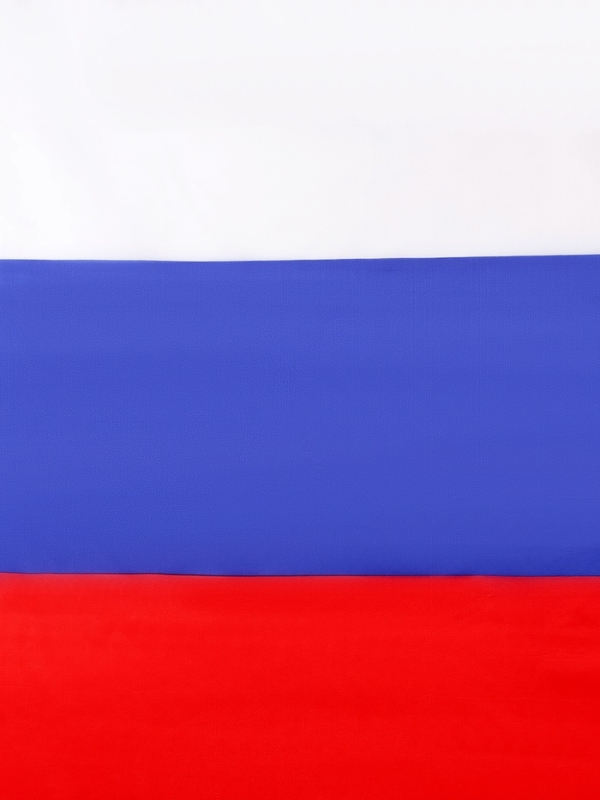 Флаг России "Триколор", 90*145 см., искусственный шёлк