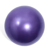 Мяч для художественной гимнастики FIG Металлик, диаметр 15см, цвет фиолетовый