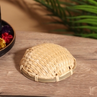 Чаша плетеная в 2 слоя, 10 см, бамбук