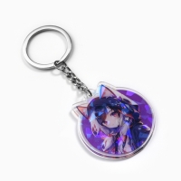 Брелок для ключей голографический &laquo;Кошечка&raquo;, 5 х 4.5 см