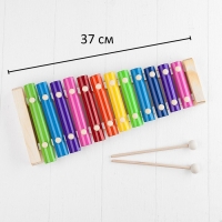 Игрушка музыкальная Металлофон, 12 тонов Игрушка музыкальная Металлофон, 12 тонов
