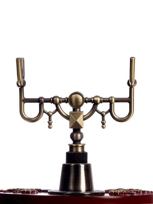 Ретро-телефон "Бабочка", 23 х 26 см, коричневый