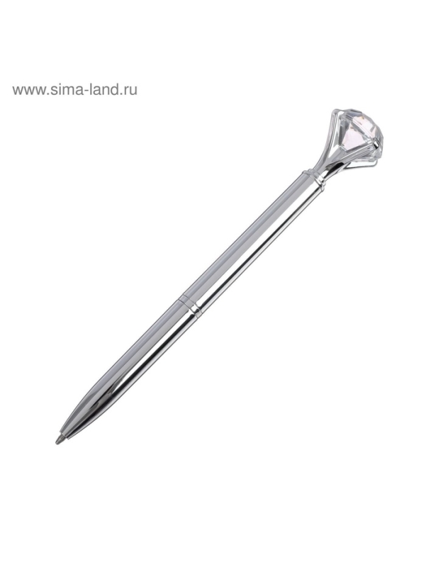 Ручка шариковая-прикол МИКС Кристал со стразами
