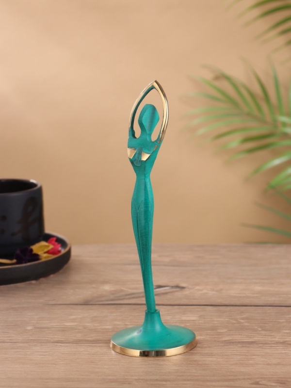 Сувенир "Грация" латунь 7х7х21 см