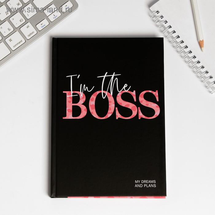 Подарочный набор &laquo;I'm the BOSS&raquo; ежедневник + термостакан