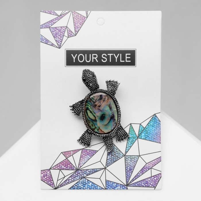 Брошь &laquo;Галиотис&raquo; черепашка