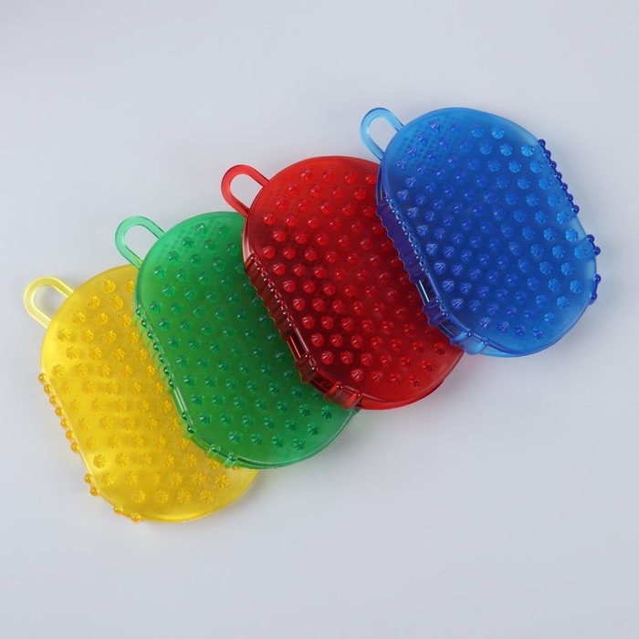 Массажёр антицеллюлитный «Чудо-варежка», с подвесом, цвет МИКС Массажёр антицеллюлитный «Чудо-варежка», с подвесом, цвет МИКС