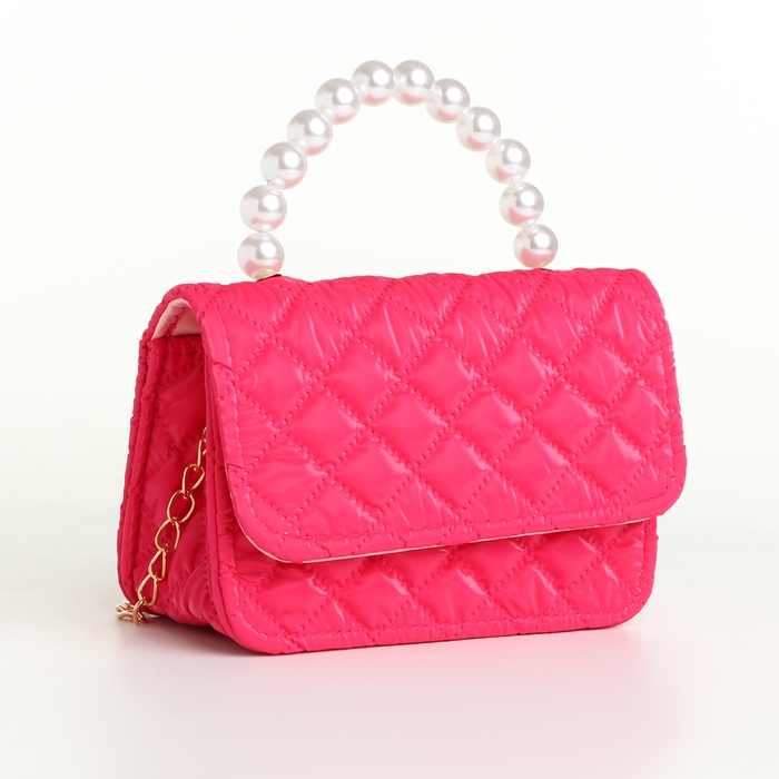 Сумка детская для девочки на молнии «Выбражулька», цвет малиновый Сумка детская для девочки на молнии «Выбражулька», цвет малиновый