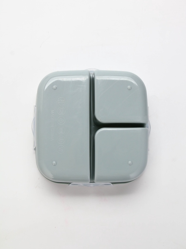 Ланч - бокс с секциями и ложкой &laquo;Коты&raquo;, 17,8 х 17,8 х 7 см