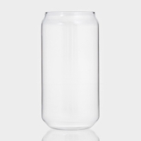 Стаканы &laquo;Брук&raquo;, 450 мл, 7,5&times;15 см, набор 2 шт, стекло, прозрачные