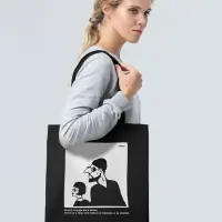 Холщовая сумка &laquo;Леон&raquo;, черная