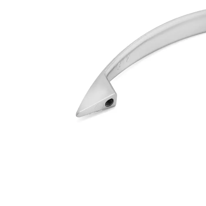 Ручка-скоба мебельная ТУНДРА LIGHT РС003AL, м/о 96 мм, цвет хром