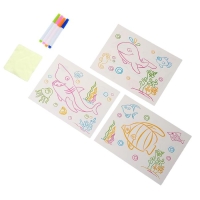 Планшет для рисования 4 цвета, с аксессуарами Планшет для рисования 4 цвета, с аксессуарами