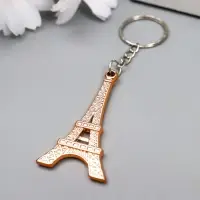 Брелок пластик под металл "Эйфелева башня"