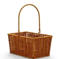 Набор корзин 2 шт 23х11х13  26х17х15 см ручка h=18/18 см металл каркас