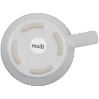 Кружка Modern Bell Classic, глянцевая, серая