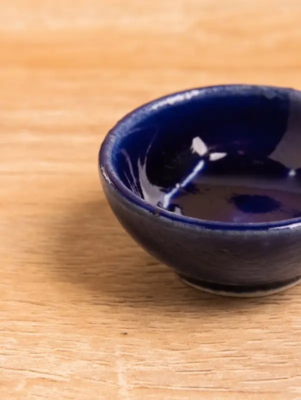 Соусник, 4.54.5&times;2 см, керамика, синий