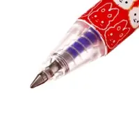 Ручка гелевая автомат СТИРАЕМЫЕ ЧЕРНИЛА, 0,5 мм, стержень синий, Мишка МИКС