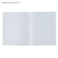 Тетрадь 48 листов в клетку Calligrata "Дикие животные", обложка мелованный картон, УФ-лак, блок офсет, МИКС