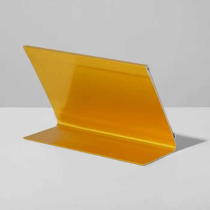 Подставка под визитки 8,5&times;6&times;3,5 см, цвет золото