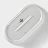 Блюдо фарфоровое овальное Magistro Urban, 260 мл, 18&times;9,8&times;2,5 см, цвет белый