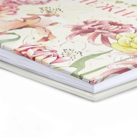 Подарочный набор ежедневник А5, 80 л. и термостакан 350 мл "Самая нежная"