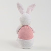 Мягкая игрушка &laquo;Зайка в костюме&raquo;, цвет розовый