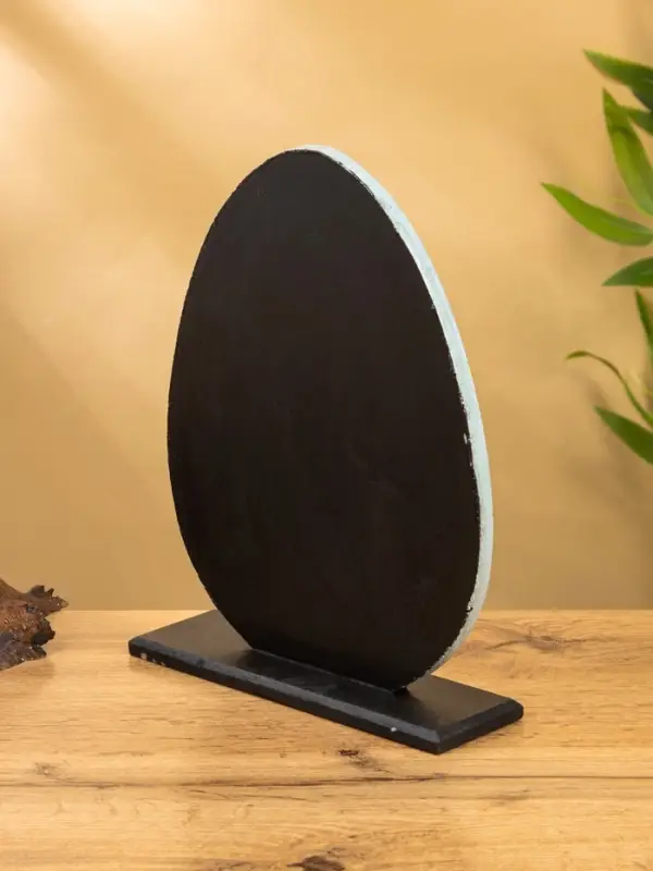 Сувенир &laquo;Яйцо&raquo;, 20&times;6&times;26 см, МДФ, серый