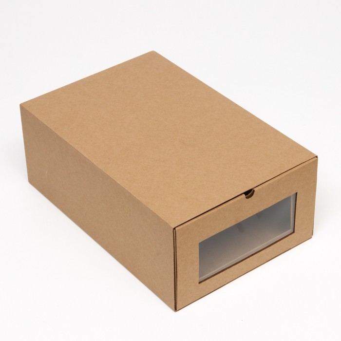 Коробка выдвижная, бурая, 35 х 23,5 х 13,5 см Коробка выдвижная, бурая, 35 х 23,5 х 13,5 см