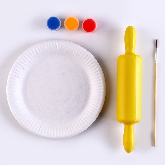 Игровой набор &laquo;Испеки печенье&raquo; со скалкой, красками, формочками, подарочная коробка