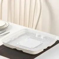 Дно для тортницы пластиковое одноразовое ПР-Т-240, 31,6&times;31,6&times;12,5 см, белое