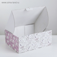 Коробка‒пенал, упаковка подарочная, &laquo;Ты просто космос&raquo;, 30 х 23 х 12 см