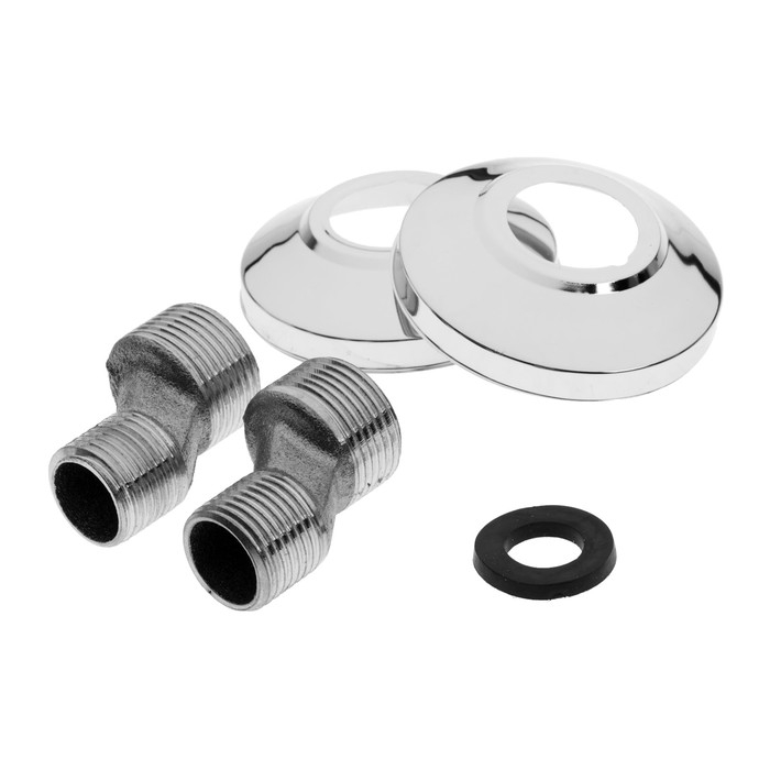 Смеситель для ванны ZEIN Z3727, двухвентильный, излив 10 см, лейка 3 режима, хром Смеситель для ванны ZEIN Z3727, двухвентильный, излив 10 см, лейка 3 режима, хром