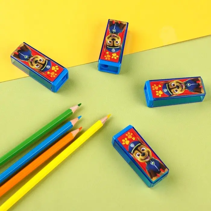Точилка пластиковая прямоугольная, &laquo;Щенячий патруль&raquo;