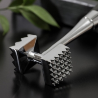 Молоток для мяса Доляна «Хром», 272 гр, цвет чёрный Молоток для мяса Доляна «Хром», 272 гр, цвет чёрный