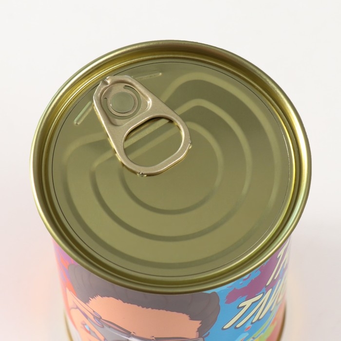 Подарочные носки в банке &laquo;Самой талантливой&raquo;, (внутри носки женские, цвет белый)