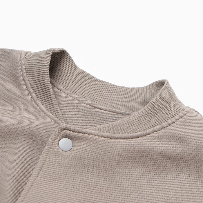 Толстовка мужская (бомбер) MIST Men's casual размер 54, серо-бежевый Толстовка мужская (бомбер) MIST Men's casual размер 54, серо-бежевый