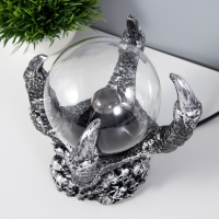 Плазменный шар &laquo;Рука ада&raquo; серый 12&times;12&times;18 см