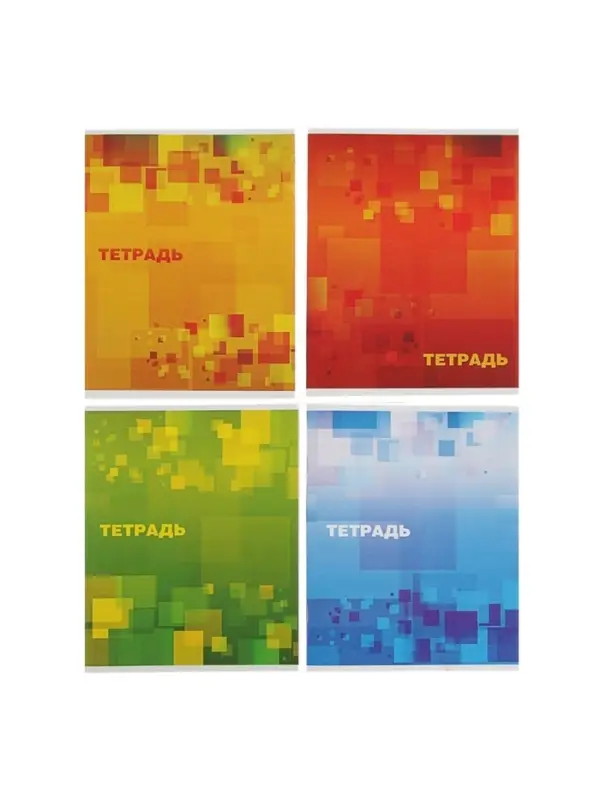 Тетрадь, 48 листов в клетку, Calligrata &laquo;Графика&raquo;, МИКС