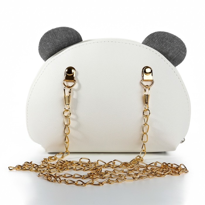 Сумка детская для девочки "Весёлая панда" из искусственной кожи