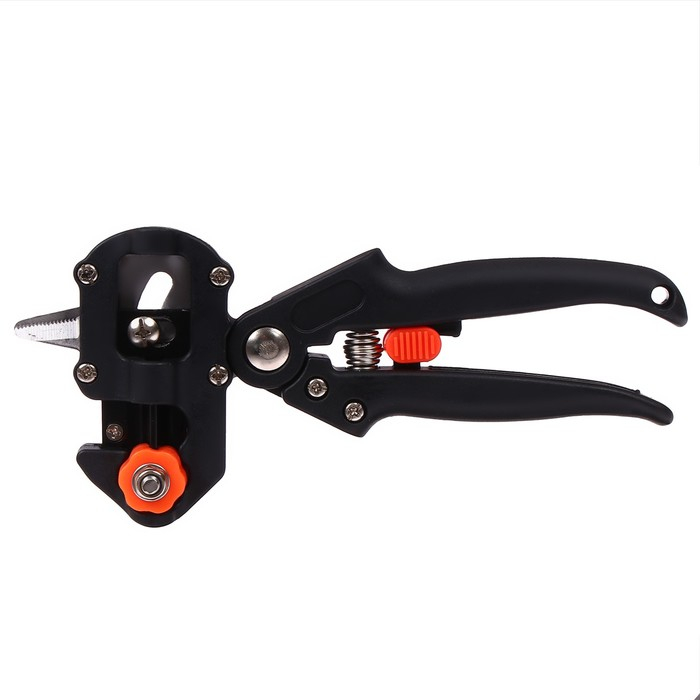 Секатор прививочный, 10.6" (27 см), с пластиковыми ручками, Greengo