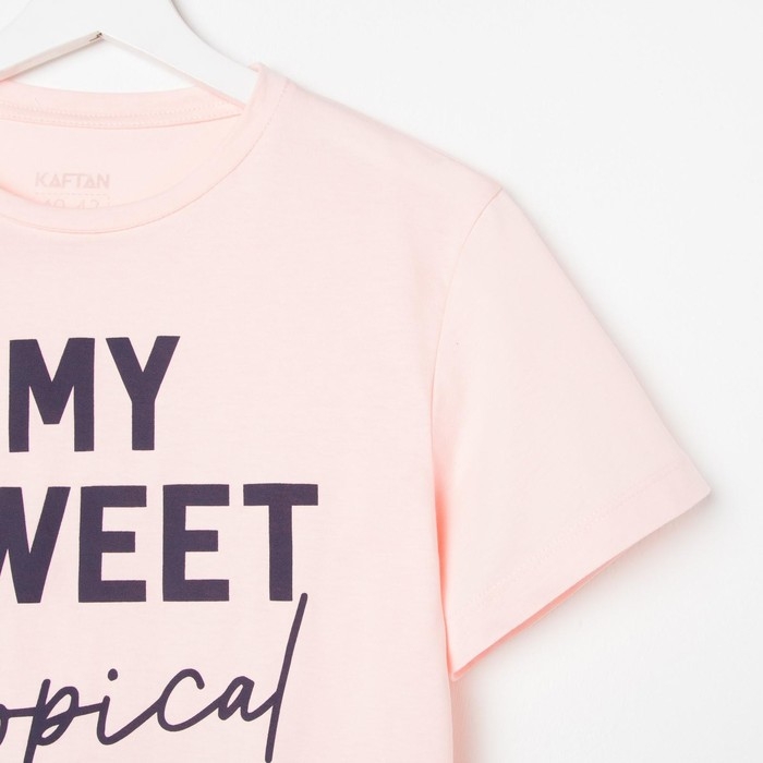 Футболка женская KAFTAN Футболка женская KAFTAN "Tropical dream" р. 40-42