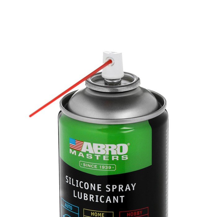 Смазка-спрей силиконовая ABRO, 400 мл SL-400-AM-RE