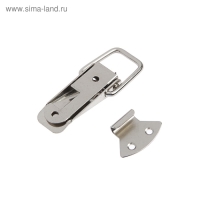 Замок-защелка на ящик Z16, 6,5 см, железный, с проушиной Замок-защелка на ящик Z16, 6,5 см, железный, с проушиной