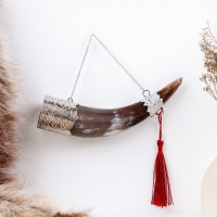 Рог сувенирный, d - 3.5 см,16 см Рог сувенирный, d - 3.5 см,16 см