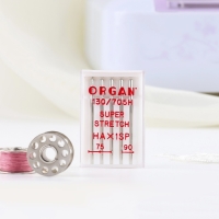 Иглы для бытовых швейных машин, для супер-стрейч, №75/90, 5 шт Иглы для бытовых швейных машин, для супер-стрейч, №75/90, 5 шт