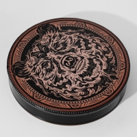 Шаманский бубен "Медведь" с колотушкой 5х25х25 см Шаманский бубен "Медведь" с колотушкой 5х25х25 см