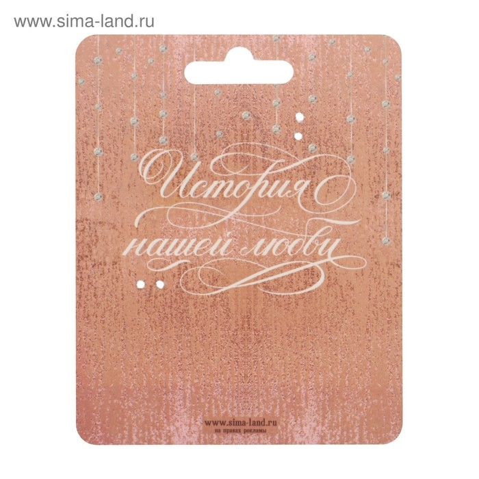 Замок свадебный с ключом &laquo;Ты + Я = Семья&raquo;.