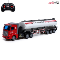 Грузовик радиоуправляемый &laquo;Бензовоз&raquo;, масштаб 1:48, свет, работает от аккумулятора