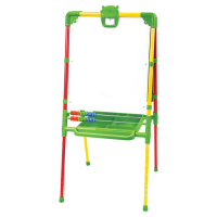 Мольберт детский, двусторонний &laquo;Растущий&raquo;, регулируется по высоте, размер 755 &times; 516 &times; 70 мм